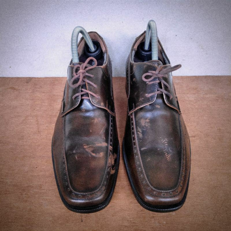 Waki n Taki mens shoes original sepatu pria branded kasual formal vintage kulit preloved