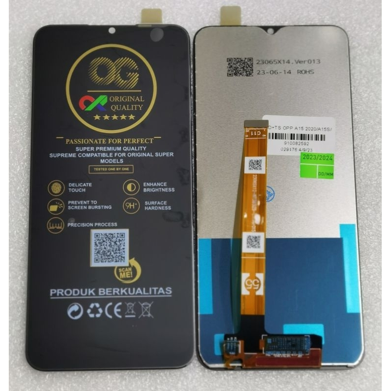 LCD Fullset Oppo A15 Oppo A15s LCD Touchscreen OG Ori