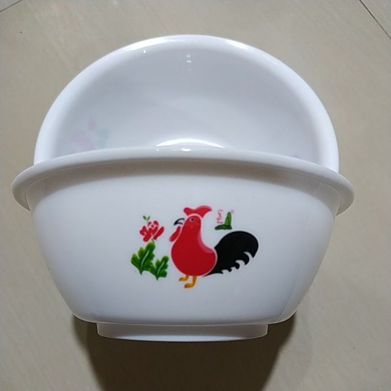 Mangkok Plastik jago, mangkok es buah diameter+-17 cm