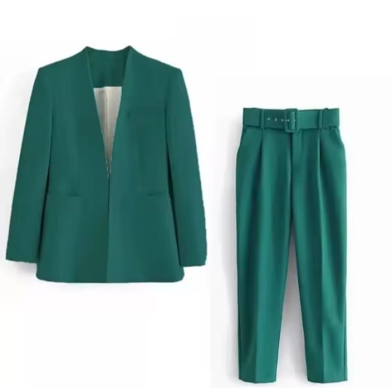 Setelan Blazer Wanita Korea Terbaru / One Set Blazer Wanita Terbaru