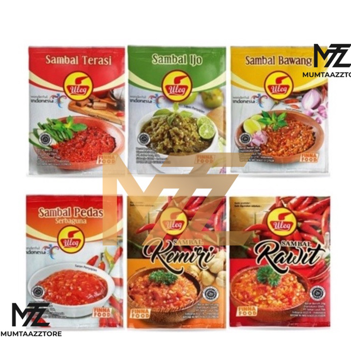

Best Seller ☘️MUMTAAZZTORE☘️ FINNAFOOD Sambal Uleg 20gr All Varian Ready