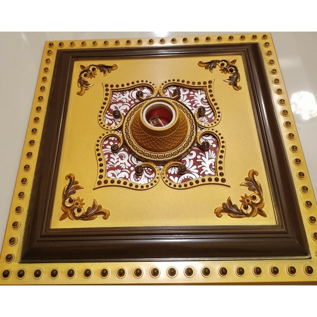 fiting hias Plafon gypsum 30 cm fiting plafon gypsum PVC/GRC fiting dekorasi plafon