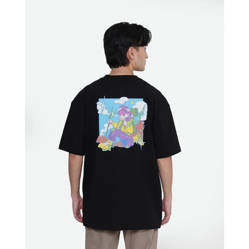 Kaos Erigo T-Shirt Adel JKT48 Black By Ifan Shano