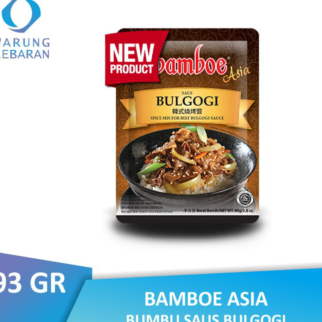 

Baru Bamboe Asia Saus Bulgogi