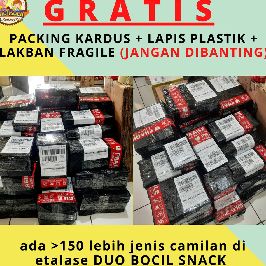 

Terbaru Lanting Bumbu Bawang ASLI Kebumen 250 Gram - Duo Bocil Snack