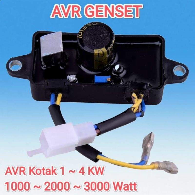 AVR genset 1-4kw model kotak & oval / AVR jenset single phase / AVR genset, jenset