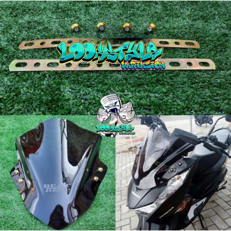 VISOR BEAT STREET TAMENG ANGIN BEAT STREET