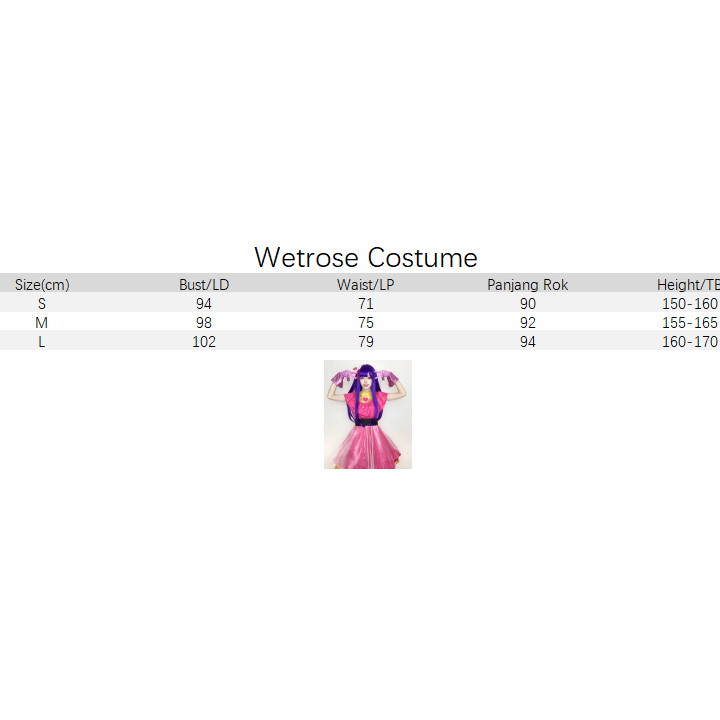 Terlaku 【Wetrose】Ready Stock Oshi no Ko Her Fans Their Idol's Children Hoshino Ai Cosplay Costume Ko