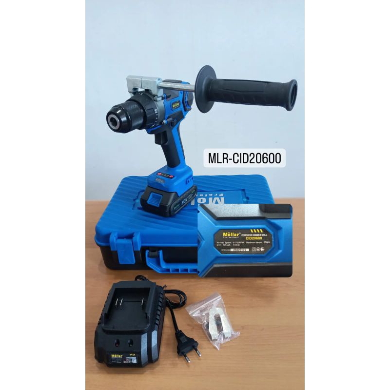 Bor Mollar Brushless 13mm impact drill - bor beton 20V baterai 1