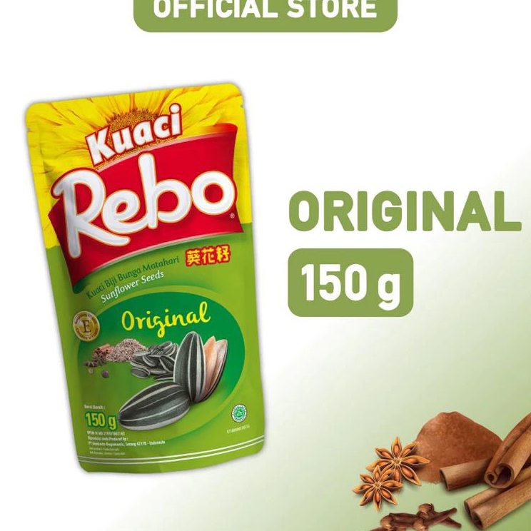 

Best Product Kuaci Rebo 150gram / kuacirebo 150 / Kuaci bunga matahari 150gr HALAL