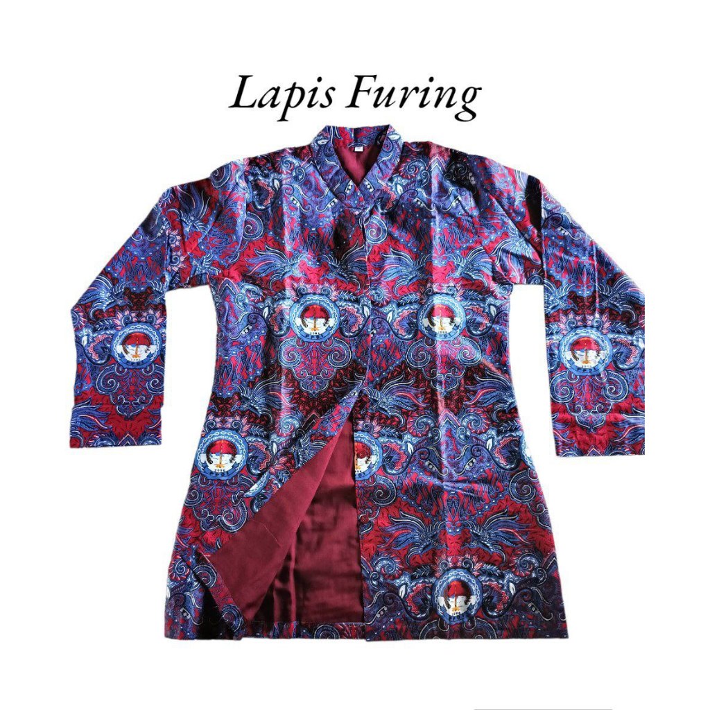 Baju batik Ppdi lapis Furing | Seragam batik ppdi Persatuan perangkat desa Indonesia | Kain batik pp