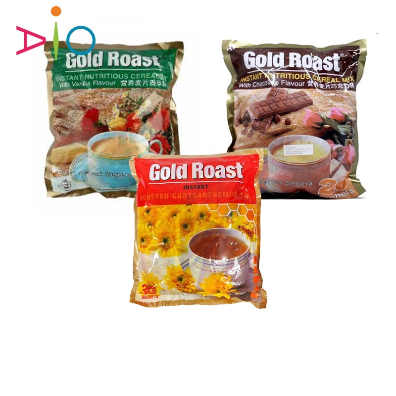 

Gold Roast Cereal | Sereal Instan Import Rasa Vanila Coklat | Teh Kembang Chrysanthemun