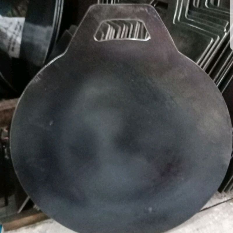 Wajan Penggorengan Martabak Telor Plat Besi Baja Tebal 30,32,35,40,45,50,55,60,65 cm