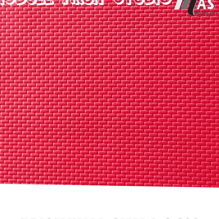 TQPX4595 MEGA SALE  Maket Genteng Plastik A4 - Maket Dinding Bata A4 - Genteng Maket