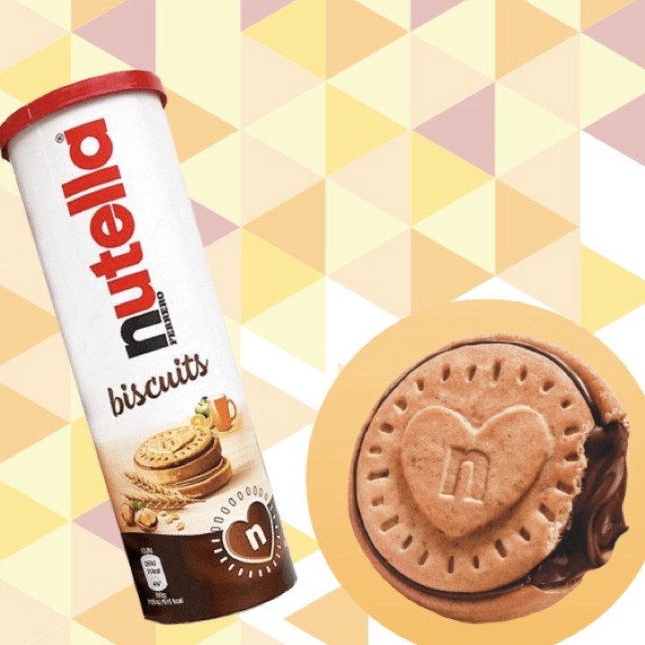 

Best Terlaris NUTELLA BISCUIT TUBE 166gr