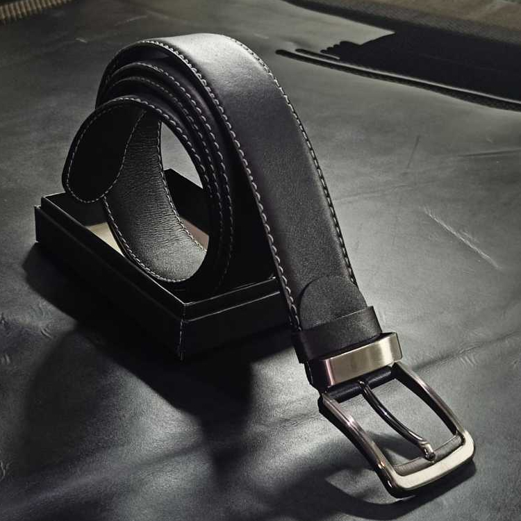 SHA Sabuk Kulit Asli Pria Ikat Pinggang Asli Dari Kulit Bisa Gravir Nama