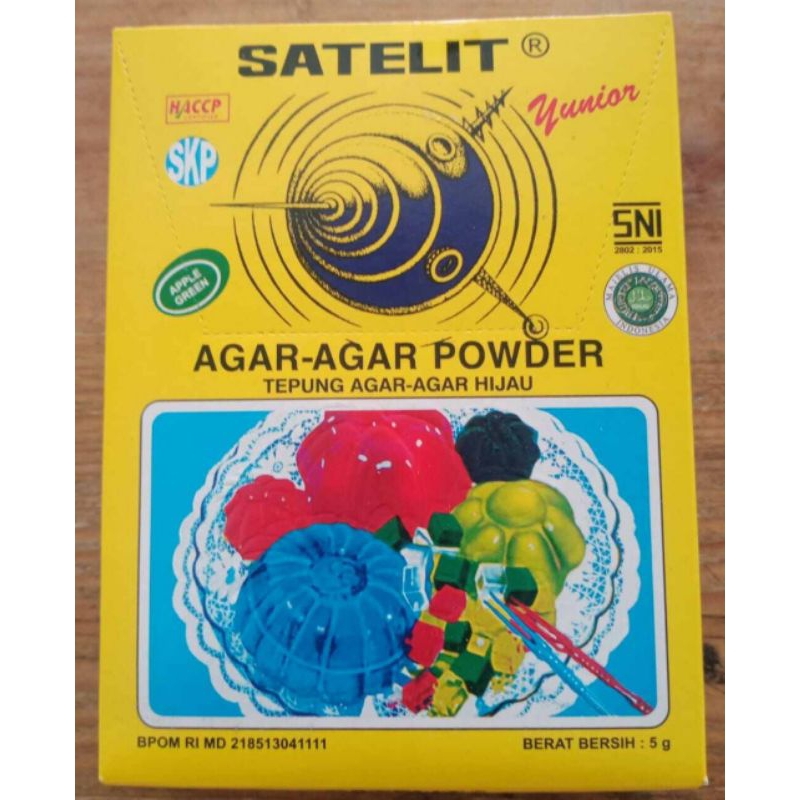 

Satelit yunior agar-agar powder 5g