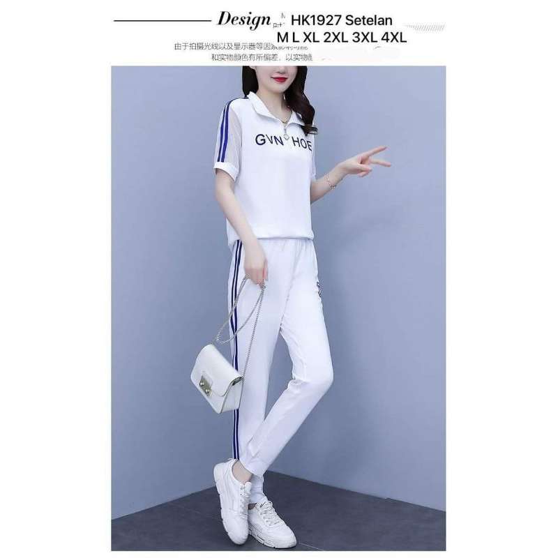 

Baju Stelan korean style jumbo ukuran 2 XL