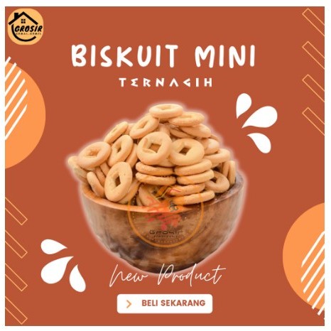 

100 GR BISKUIT ANEKA RASA DAN BENTUK