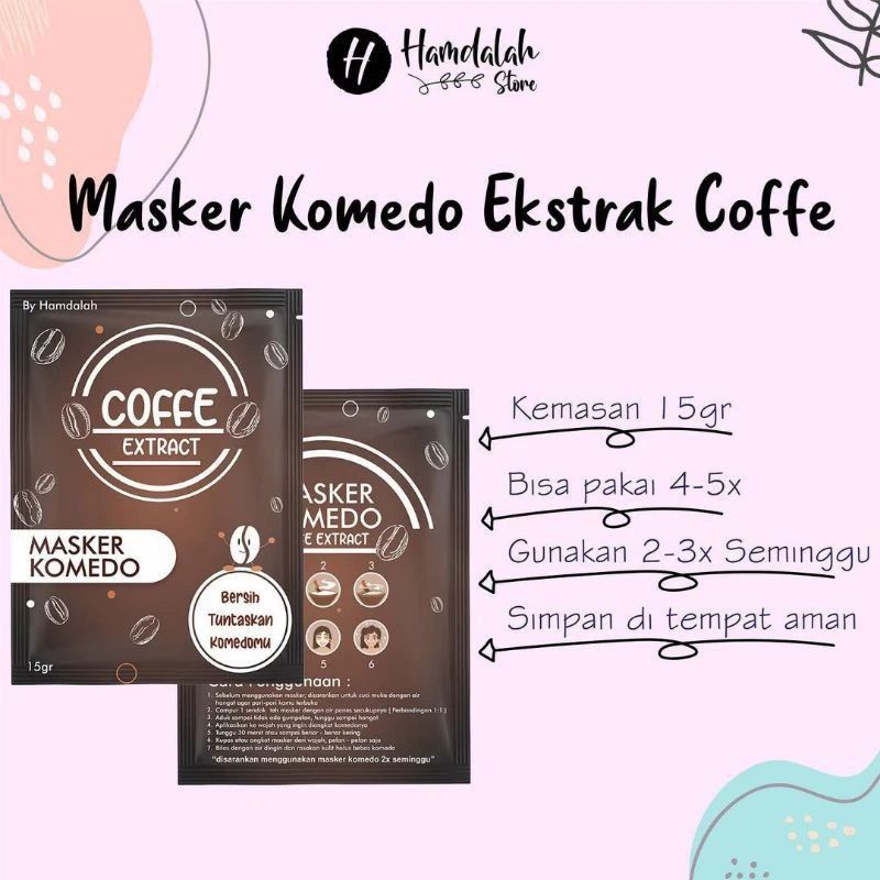 Masker Komedo by Hamdalah Masker Komedo terampuh
