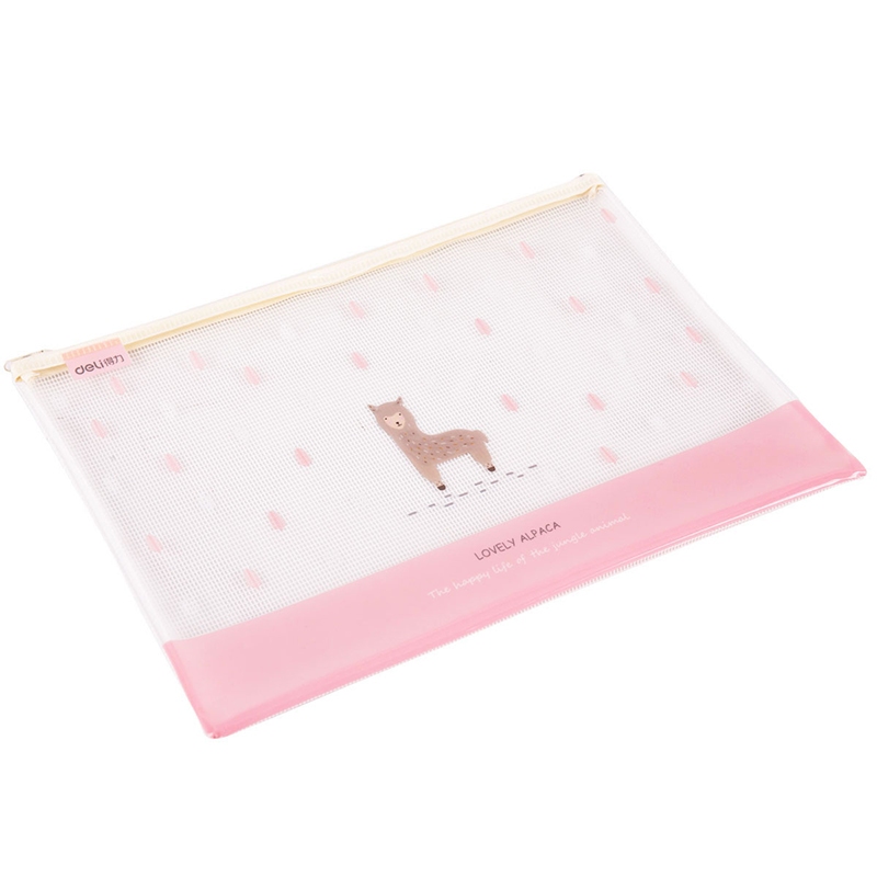 

Deli Bag Map Pouch A4 - Tas File Resleting Jala A4 - CSZ0524