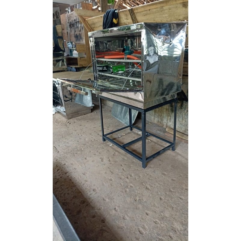 oven gas stainless uk 60x40x45