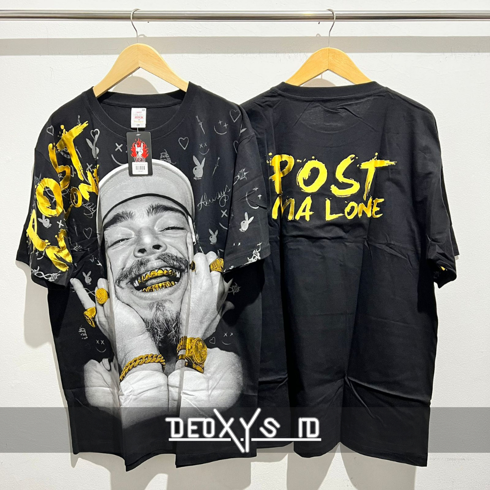 KAOS AOP FULL PRINT BOOTLEG TAG HOT ROCK PREMIUM GOLD TUPAC 2PAC POST MALONE