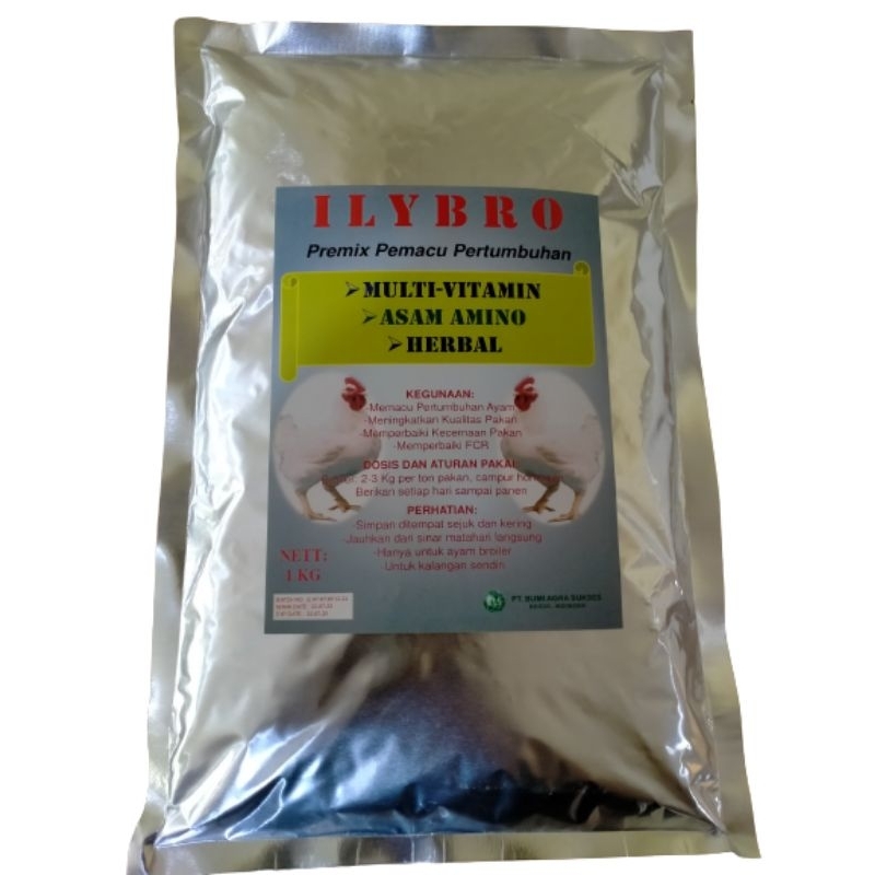 Ratoo Ily Bro Vitamin Ayam Bebek Ayam Petelur Dll ( Unggas )Mengandung Multivitamin, Asam Amino Dan