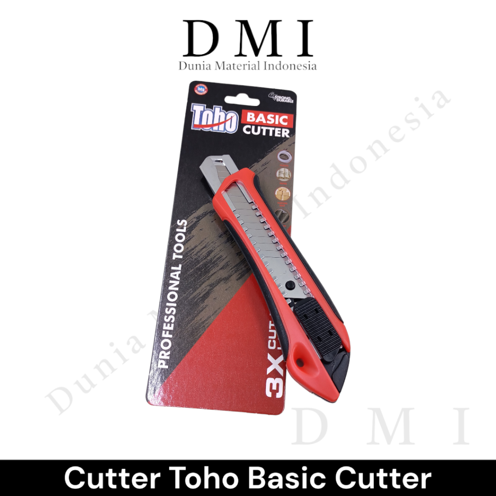 

Cutter TOHO Basic Cutter | Piso Cutter | Pisau Cuter Pemotong