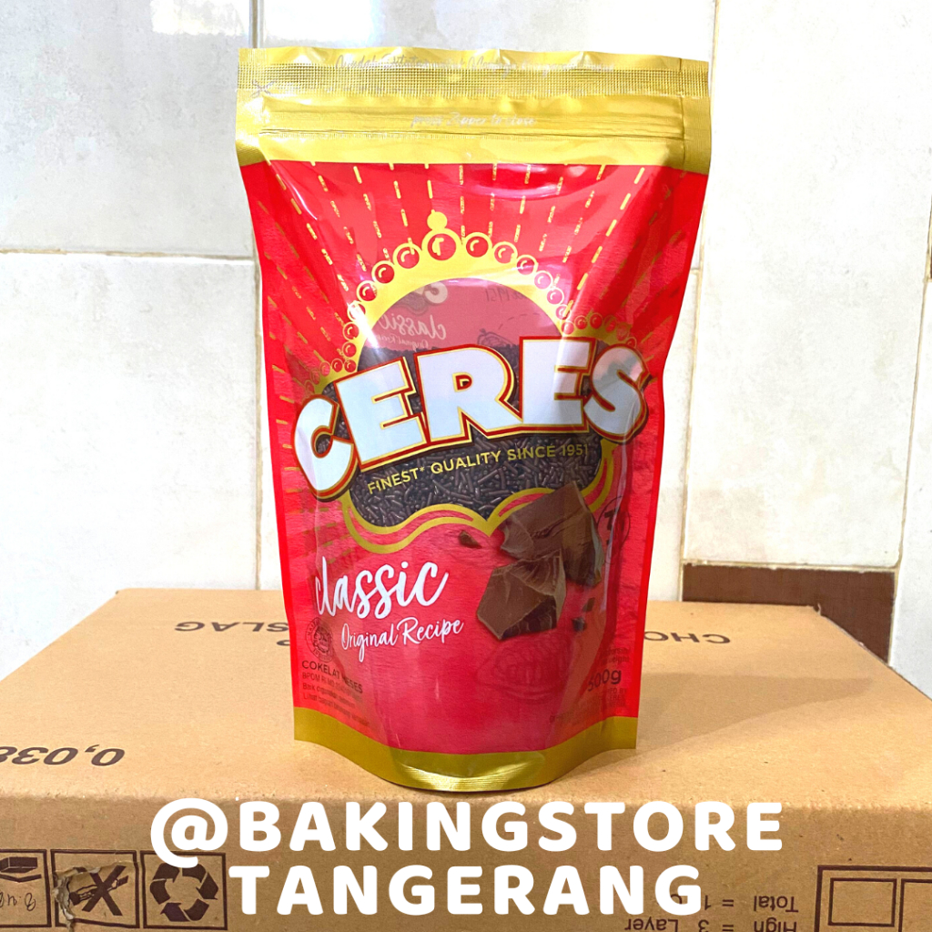 

Meises Ceres Classic 500 Gr | Mesis Coklat CERES Ziplock