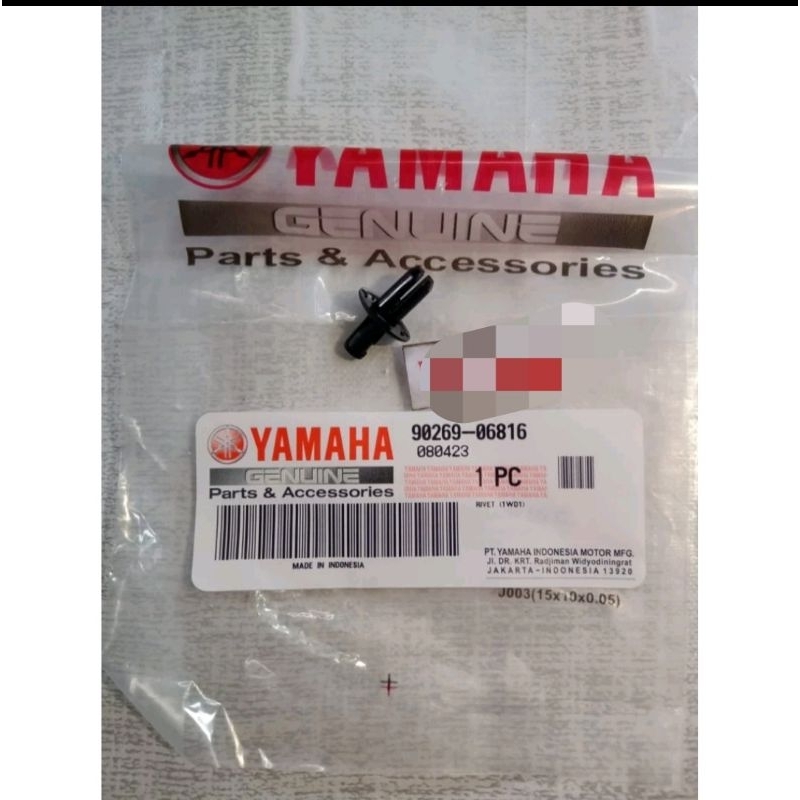 Baut kancing plastik baut rivet nmax baut body nmax original yamaha