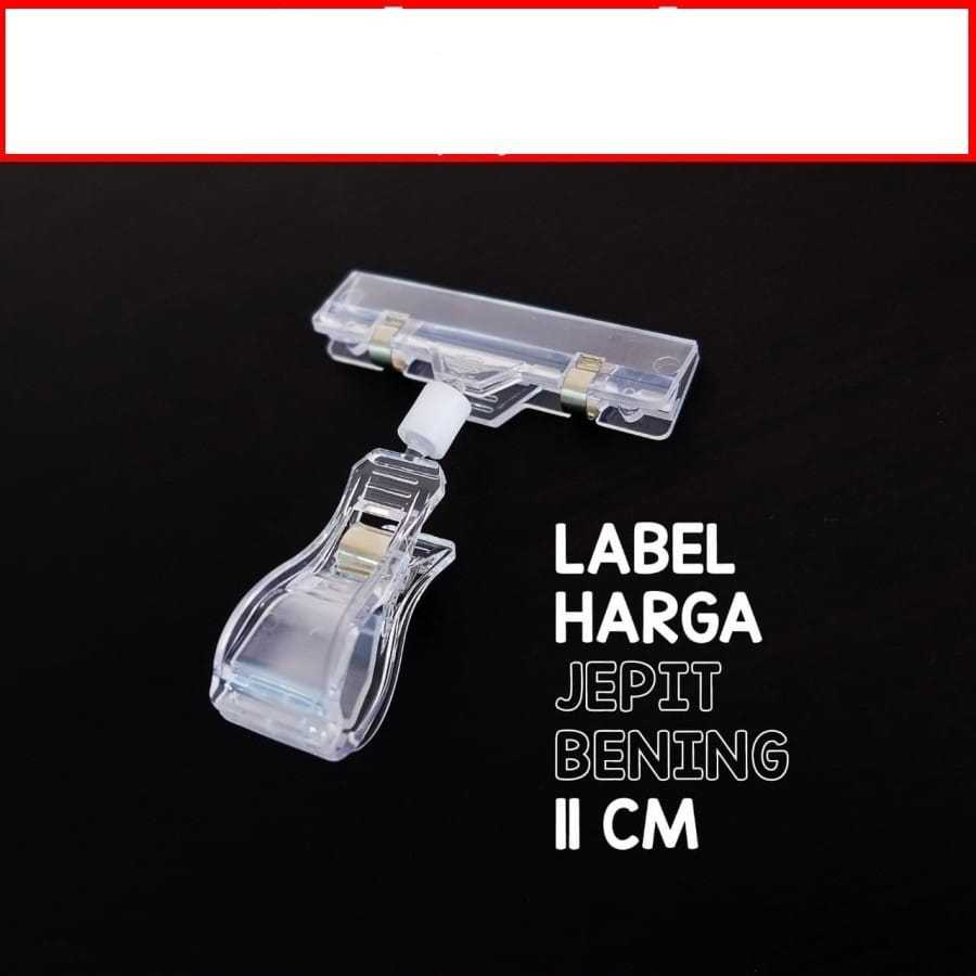 

JEPIT HARGA PRICE TAG DISPLAY PENJEPIT ACRYLIC BENING