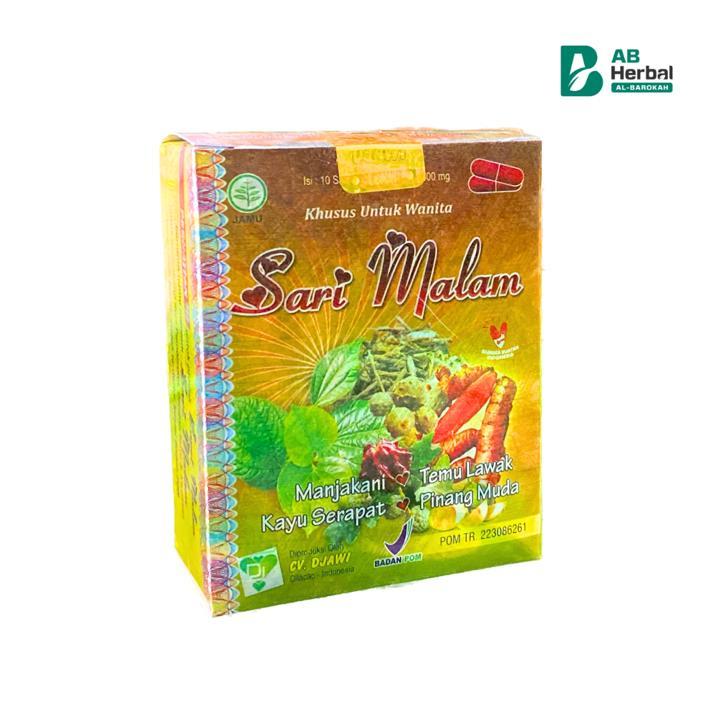 

SARI MALAM DJAWI 1 BOX 10 SACHET kapsul