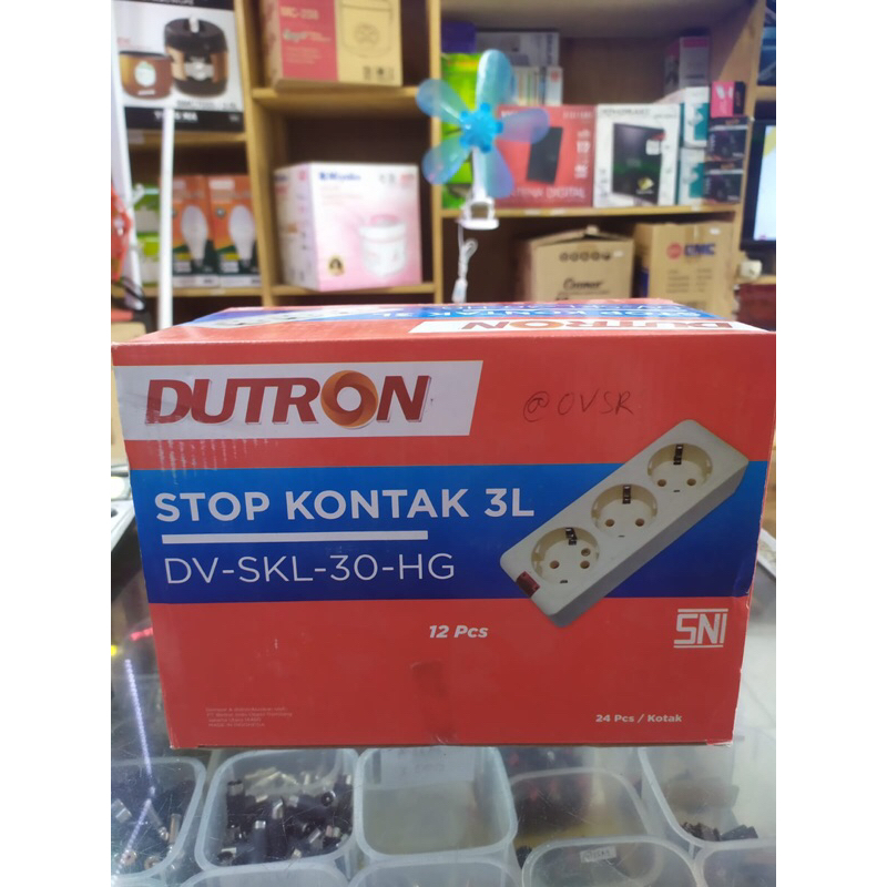 DUTRON Stop Kontak 2 Lubang / 3 Lubang / 4 Lubang / 5 Lubang tanpa Kabel