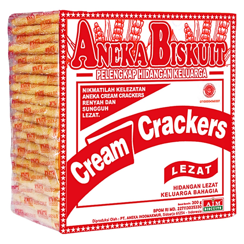 

AIM Aneka Cream Crackers 300 gram