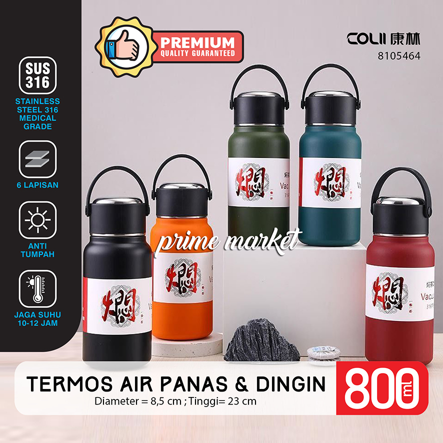Termos Air Panas Mini Thermos Air Panas Mini Tremos Air Panas 800ml (8105464)