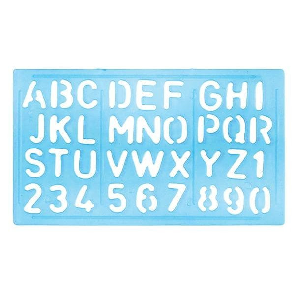 

(BESAR) PENGGARIS SABLON / PENGGARIS CETAKAN HURUF & ANGKA BT-280 SIZE BESAR