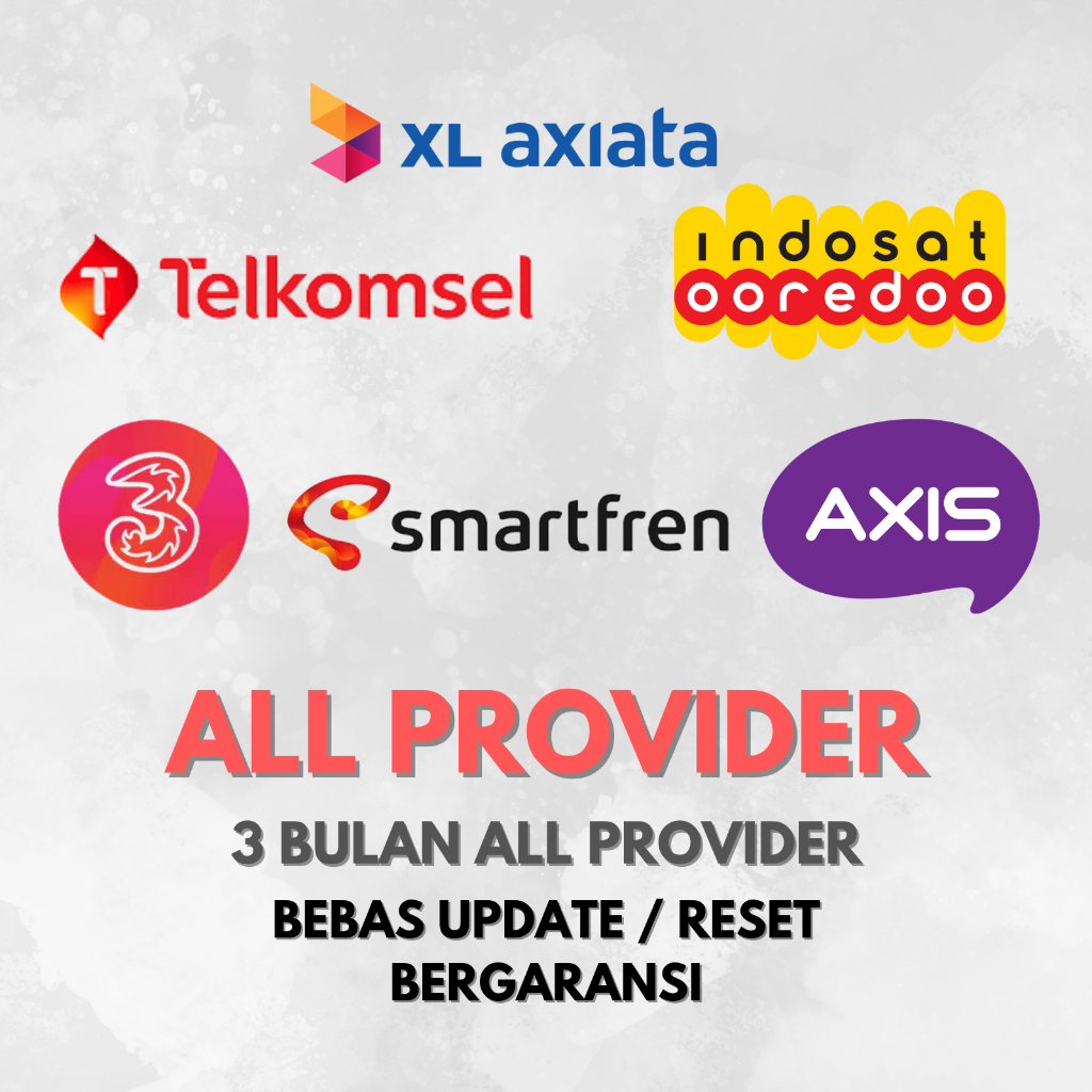 Masa Aktif 3 Bulan All Operator / Provider
