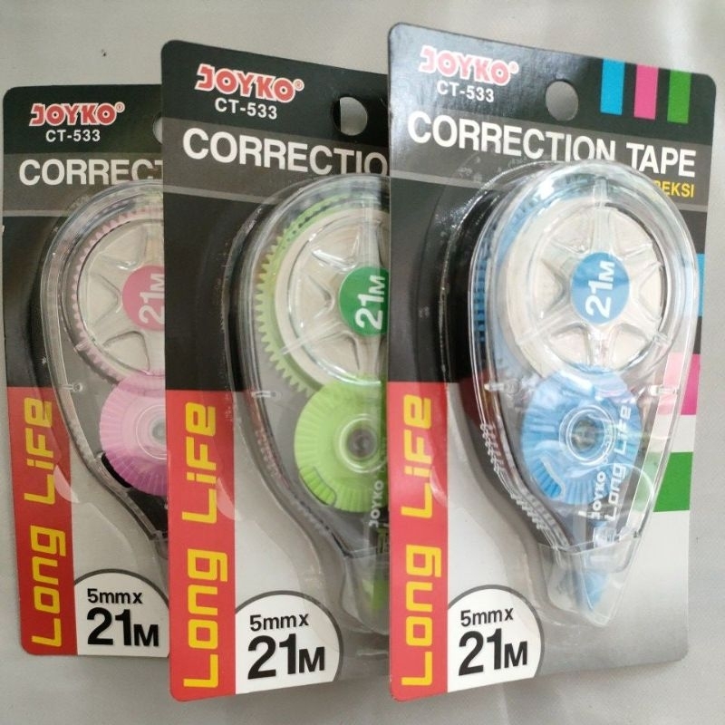 

Correction Tape Joyko 21M CT 533