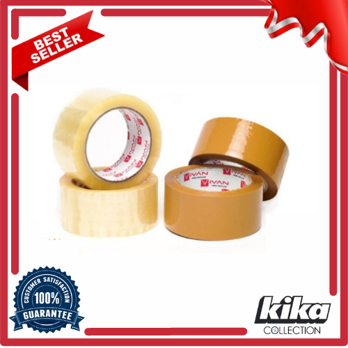 

Lakban Bening Lakban Coklat 2 Inci 100 Yard