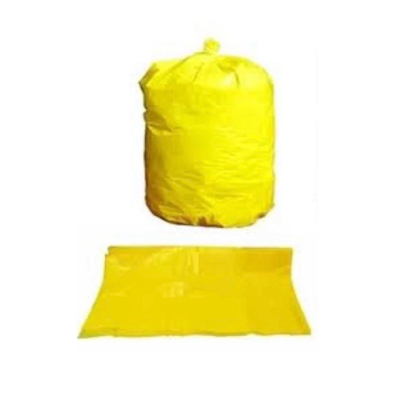 PLASTIK SAMPAH KUNING MEDIS  80X100 kantong sampah trash bag