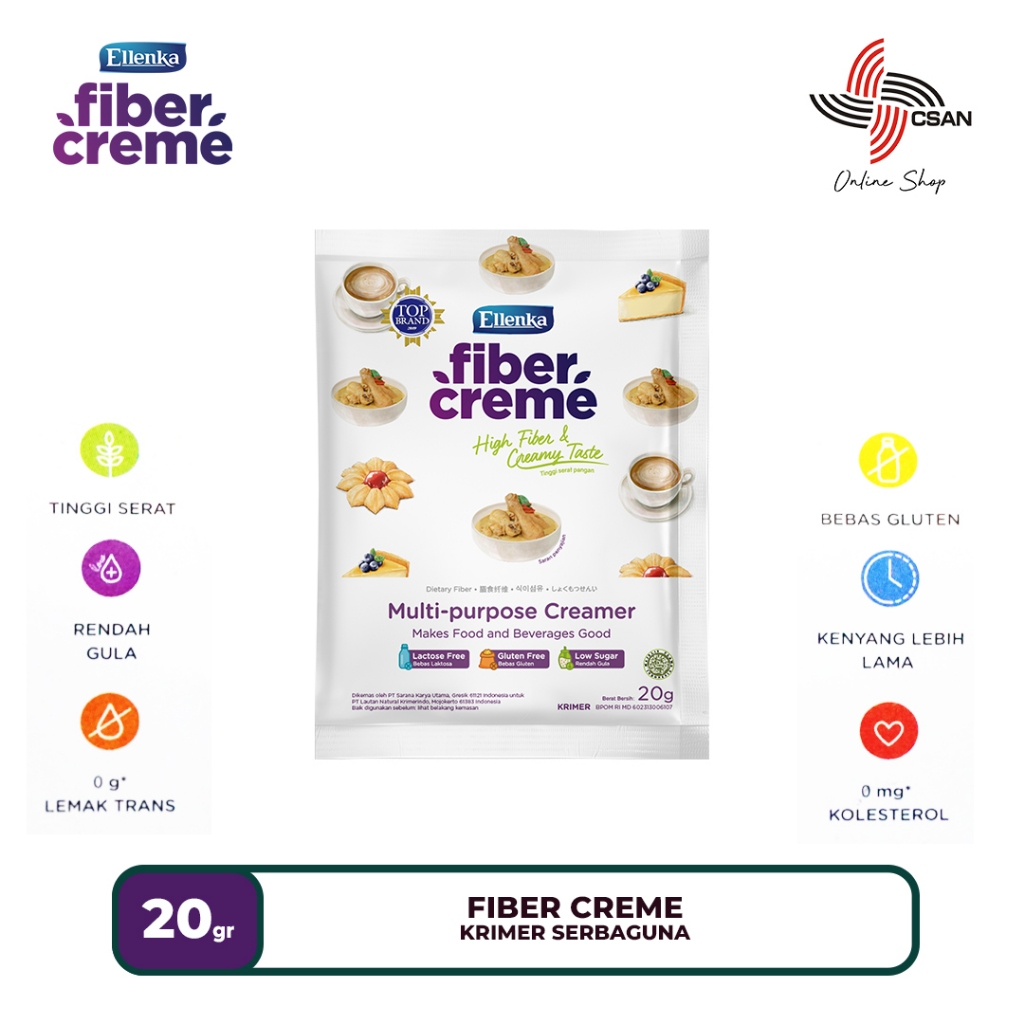 

FiberCreme Sachet 20gr - (Min Pembelian 10 pcs)