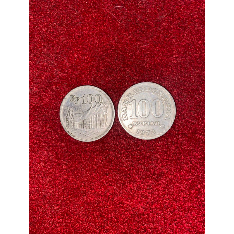 KOIN 100 RUPIAH 1973