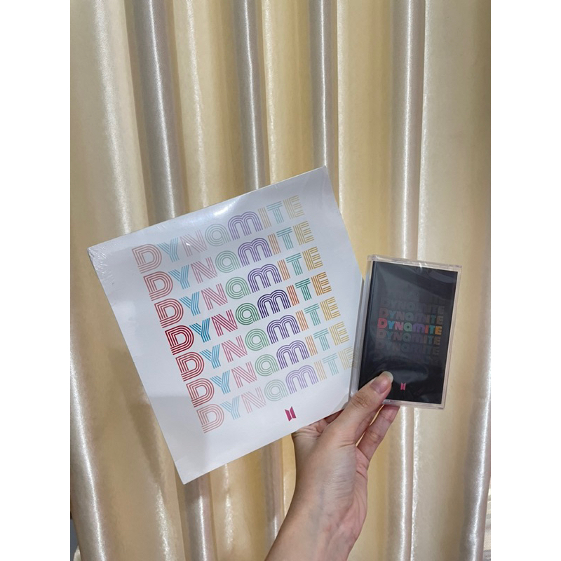 BTS Dynamite Vynil & Cassette Official