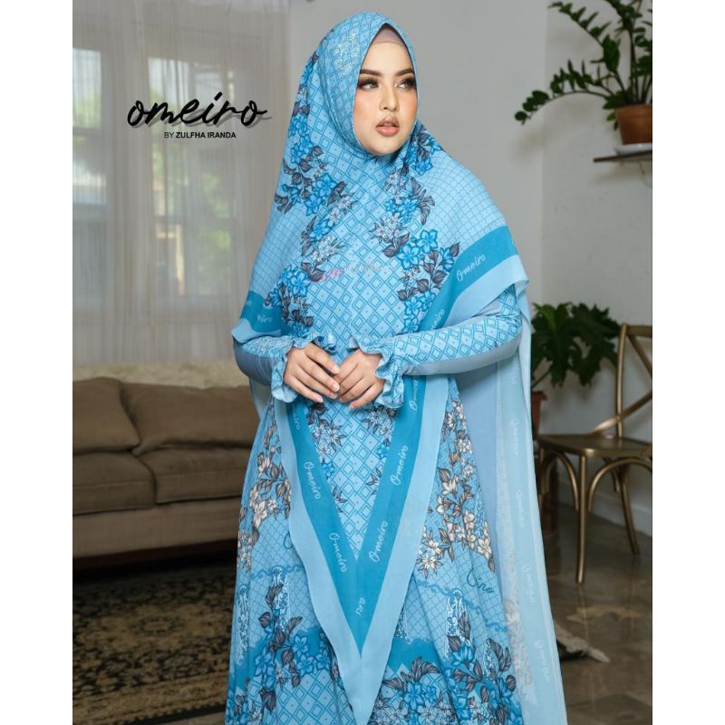 ready one set gamis syar'i OMEIRO SYAR'I BY; OMEIRO