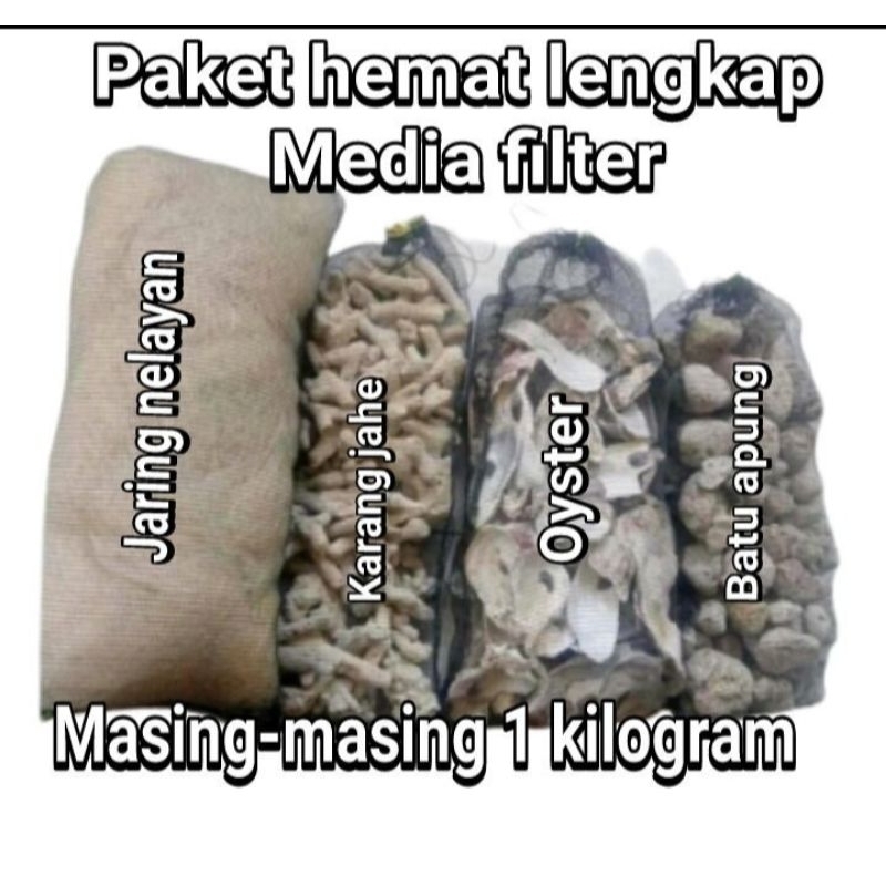 terlengkap paket media filter kolam koi