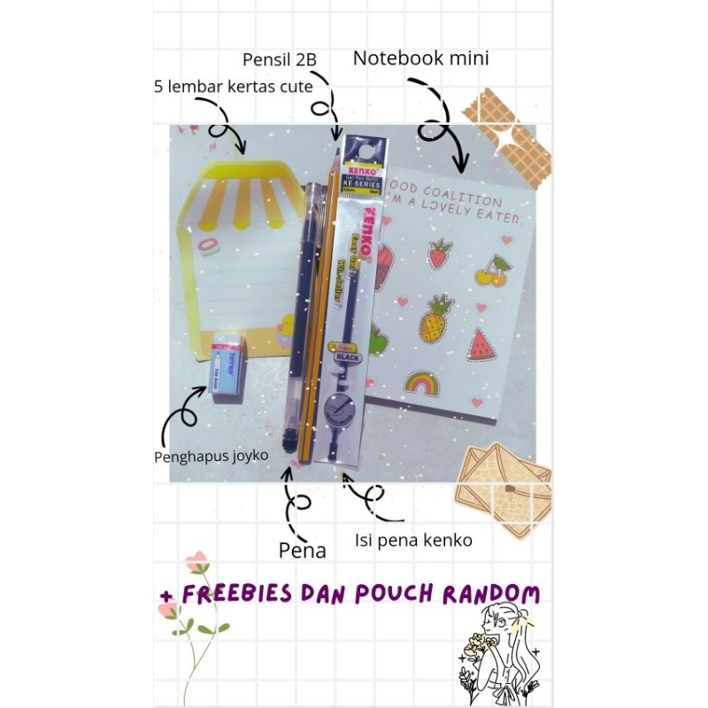 

Mini Stationary Set #2