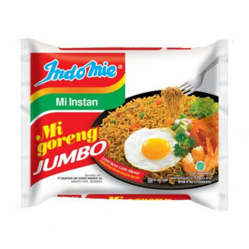 

Indomie Goreng Jumbo 125G