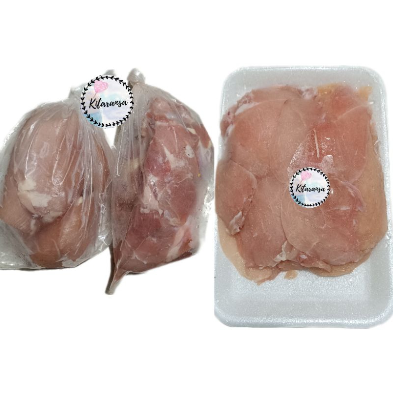 

Ayam Fillet/Ayam Slice 500gr/Dada Ayam Fillet 500gr/Chicken/Slice/Chicken Slice/Slice Ayam/Ayam Fillet/Paha Ayam