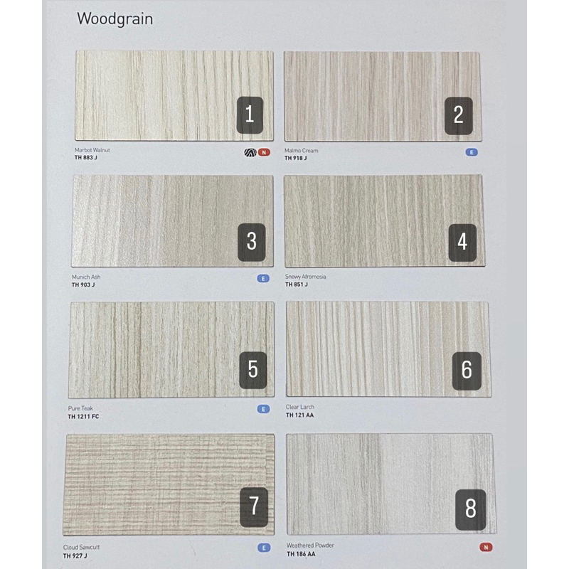 SAMPLE HPL TACO WOODGRAIN 2